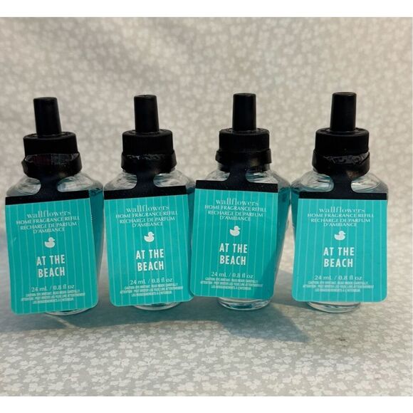 Bath and Body Works AT THE BEACH 4 Wallflower Refills - Picture 5 of 5